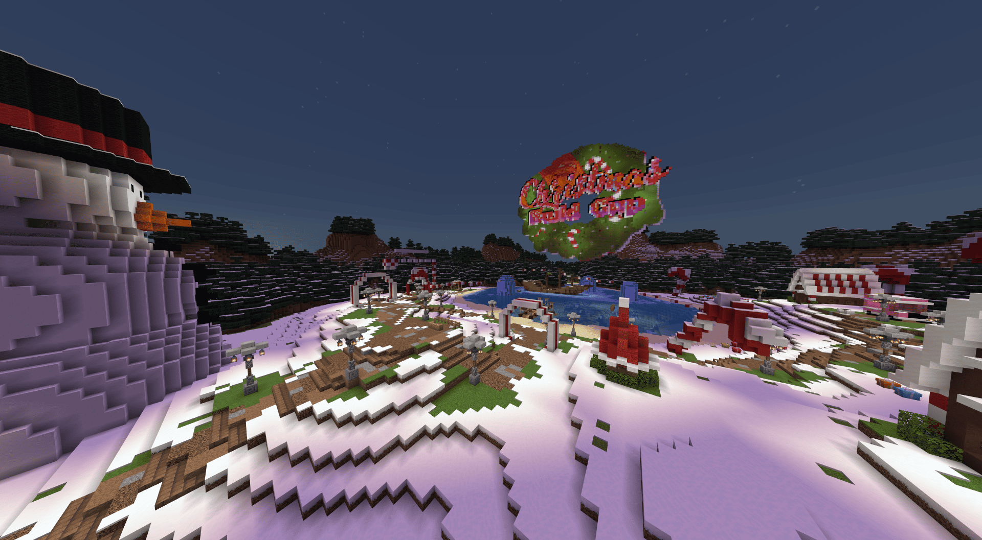 Escenario de Christmas Build Cup