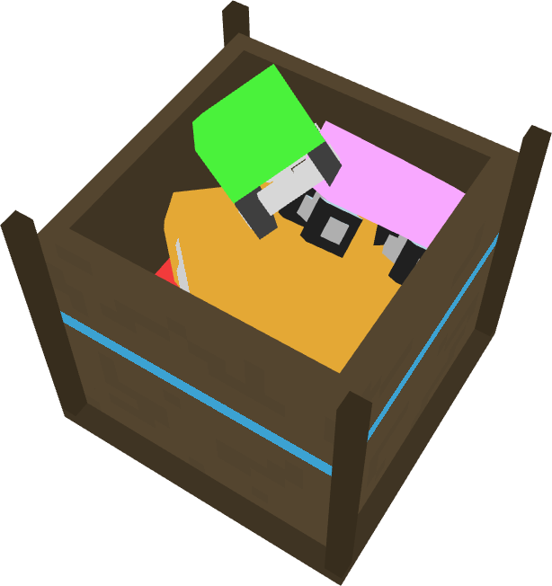 Caja de trajes
