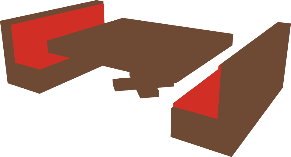 Mesa y sillon