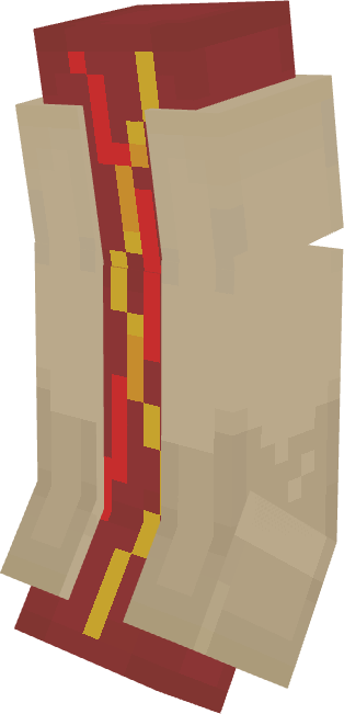 Traje de hot dog